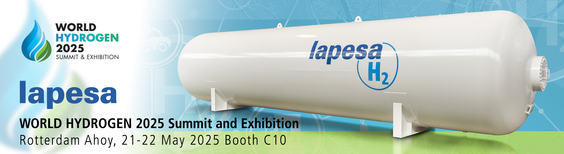 Lapesa en el Rotterdam World Hydrogen Summit, 21-22 Mayo 2025