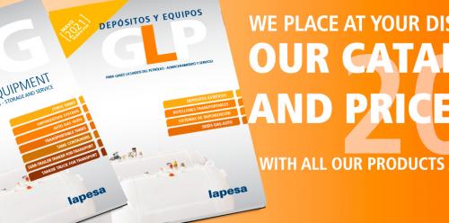 Lapesa: Neue Kataloge und LPG-Preisliste