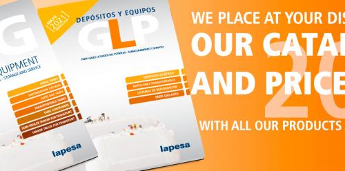 Lapesa: New Catalogues and LPG Price List